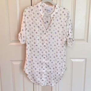 Soft Surroundings XS new long shirt